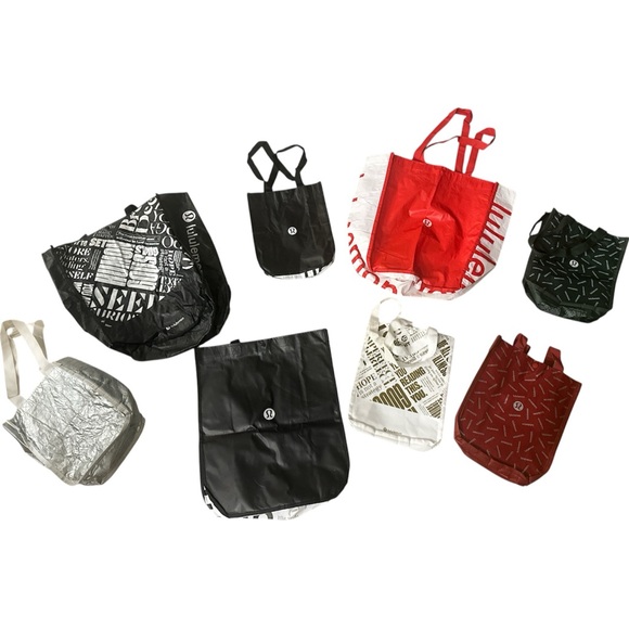 Lululemon Reusable Tote Bag Set - Picture 1 of 1